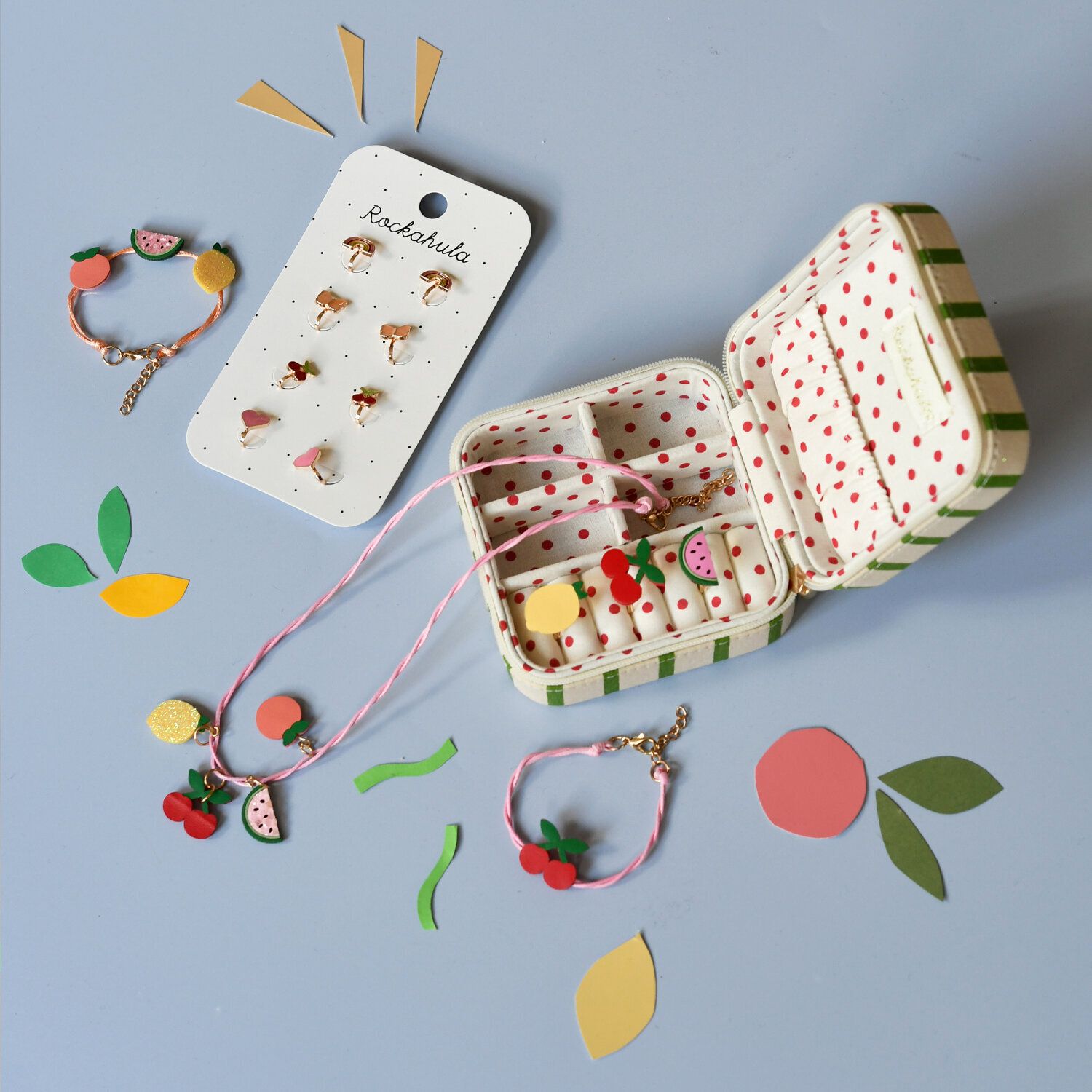 Rockahula Tutti Fruity Square Jewellery Box