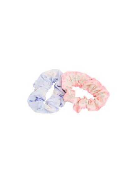 LOVE SHACK FANCY NAMINA SCRUNCHIE PINK SKY