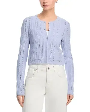 LOVE SHACK FANCY PERIDOT CARDIGAN MOONWASH