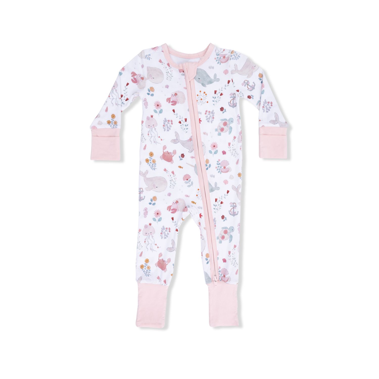 Angel Dear Garden Sea Creatures - Convertible Romper