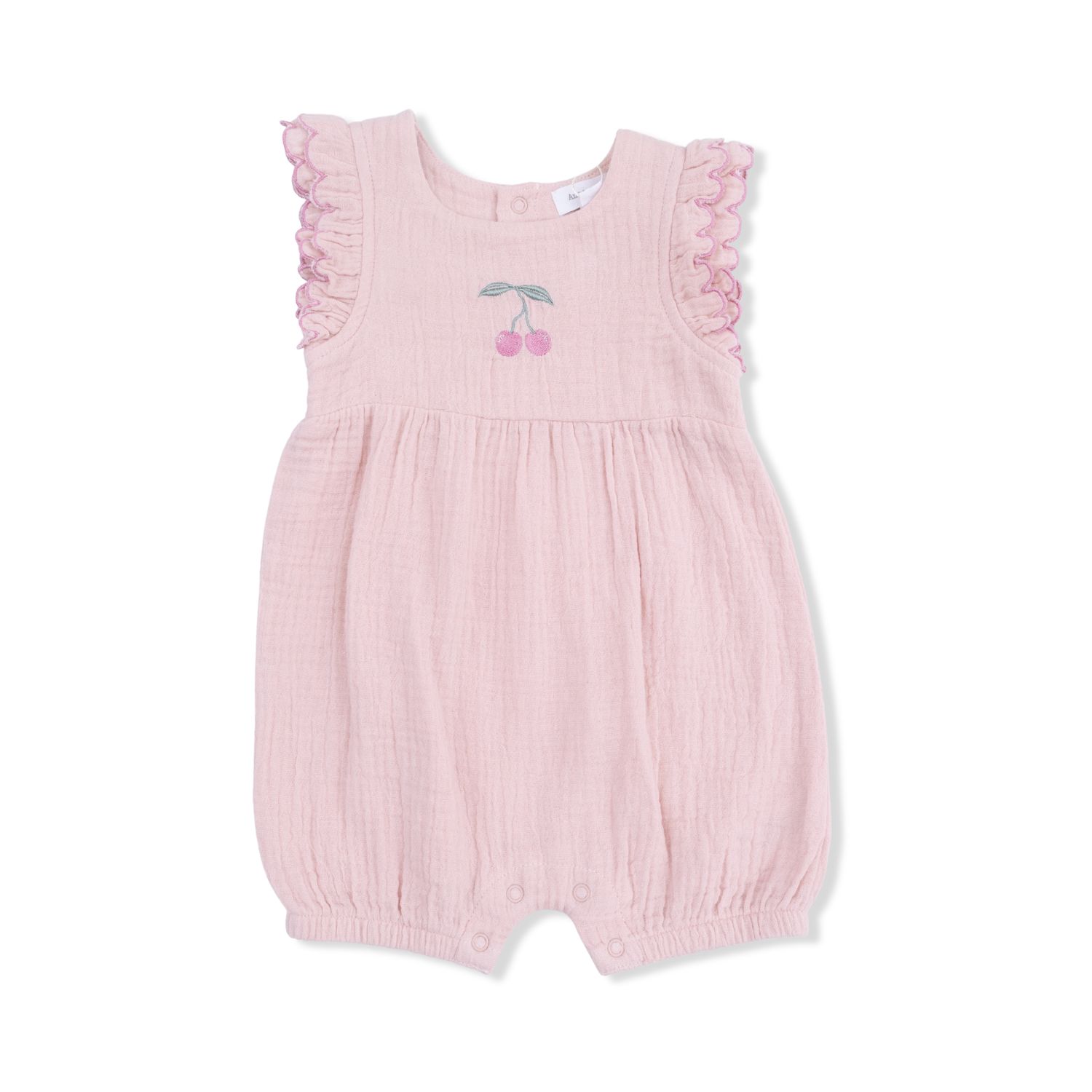 Angel Dear Solid Muslin Lotus - Scallop Ruffle Shortie