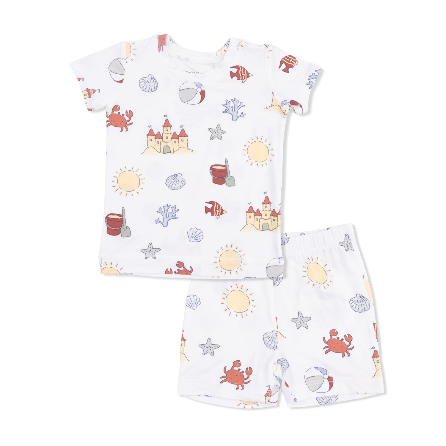 Angel Dear Sunny Sandcastles - Loungewear Short Set