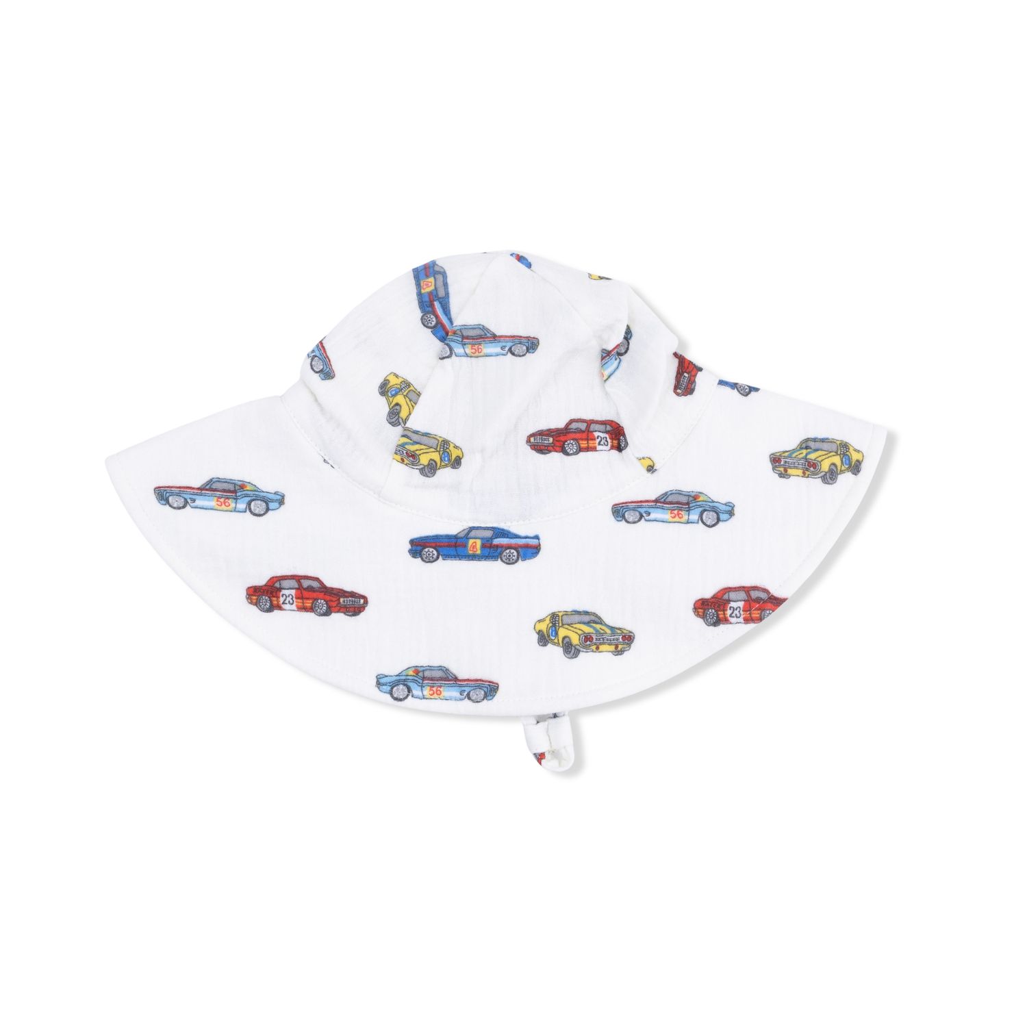 Angel Dear Race Cars - Wide Brim Sun Hat