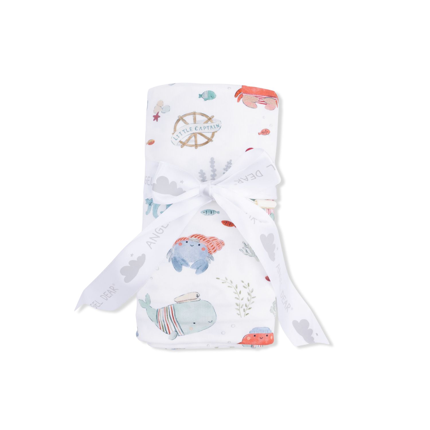 Angel Dear Sailor Sea Creatures - Swaddle Blanket