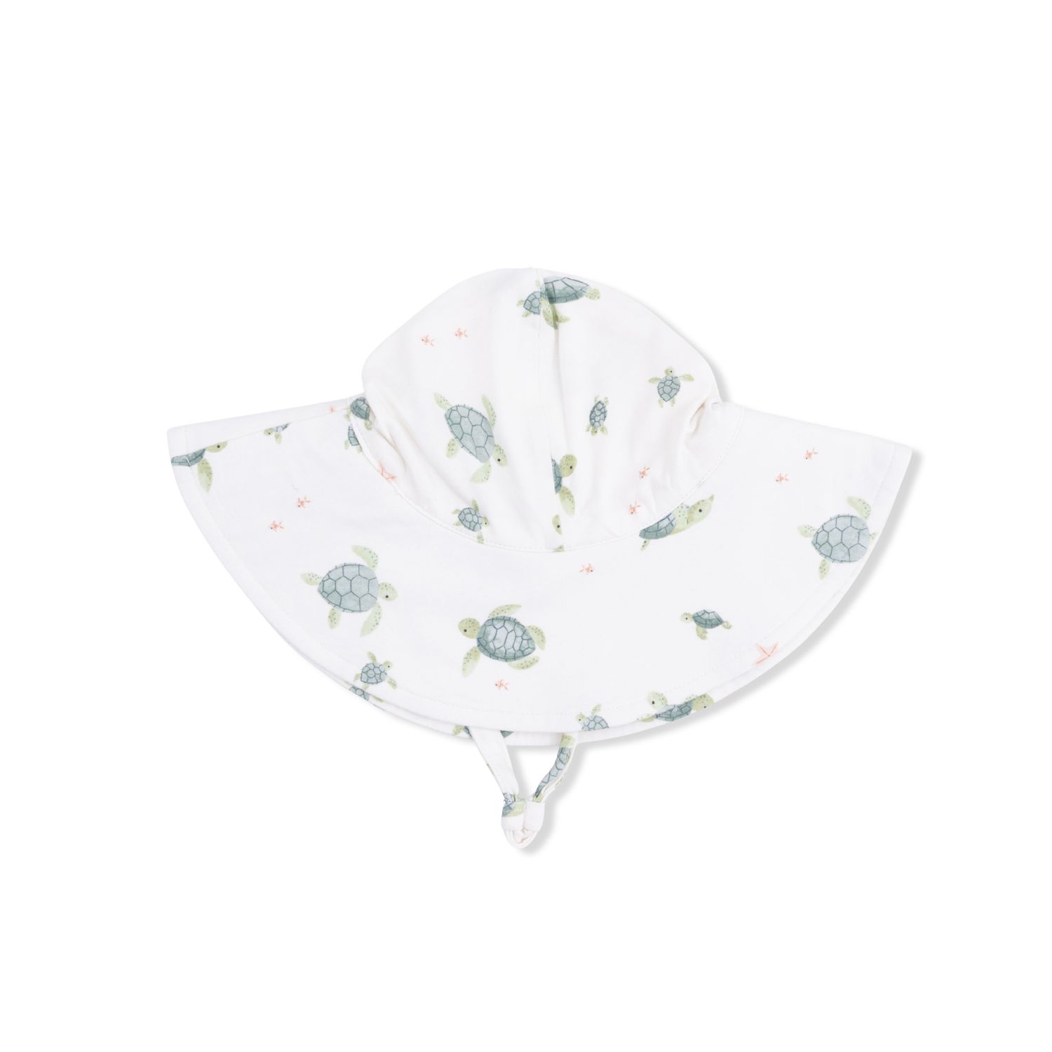 Angel Dear Sea Turtles - Wide Brim Sun Hat