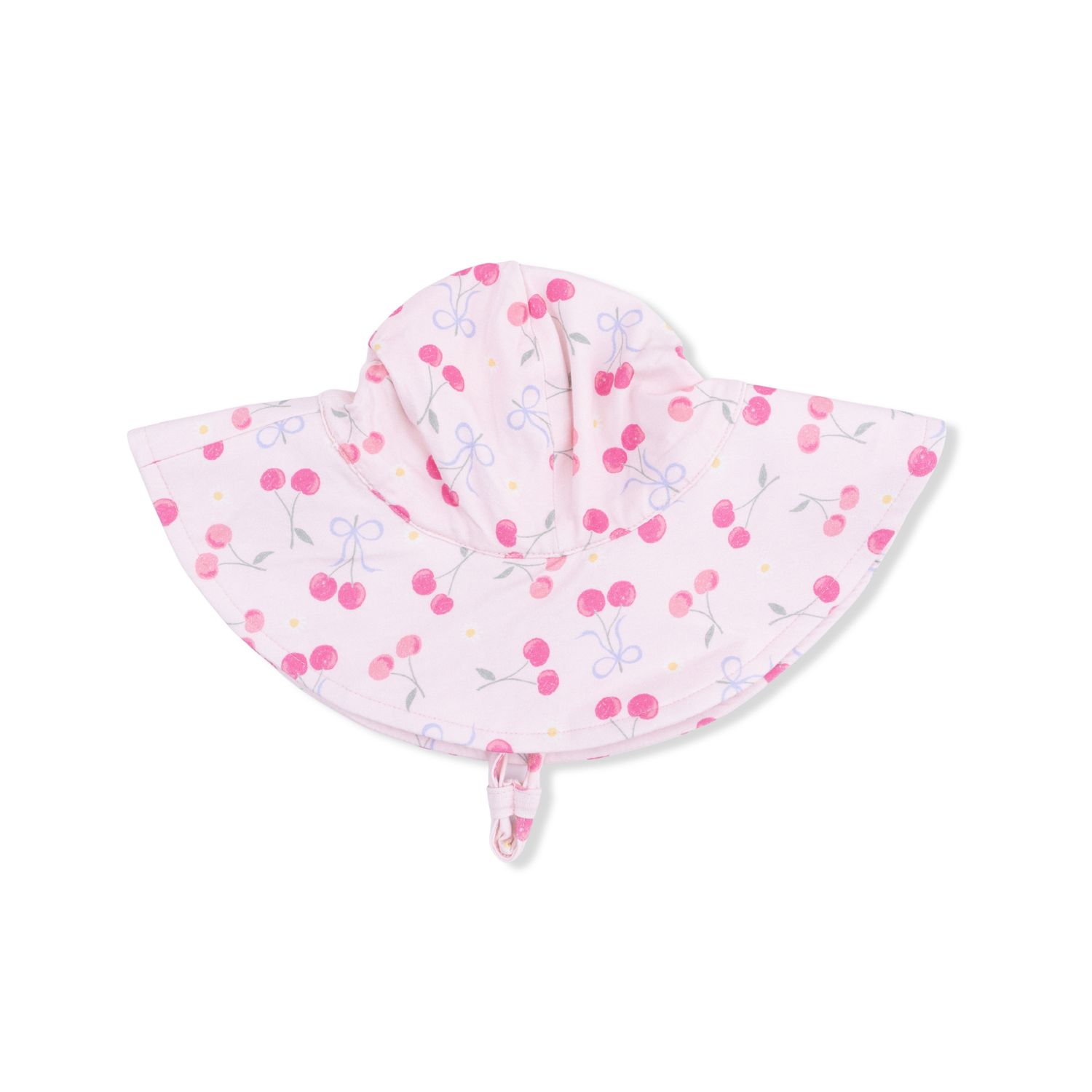 Angel Dear Sweet Bow Cherries - Wide Brim Sun Hat