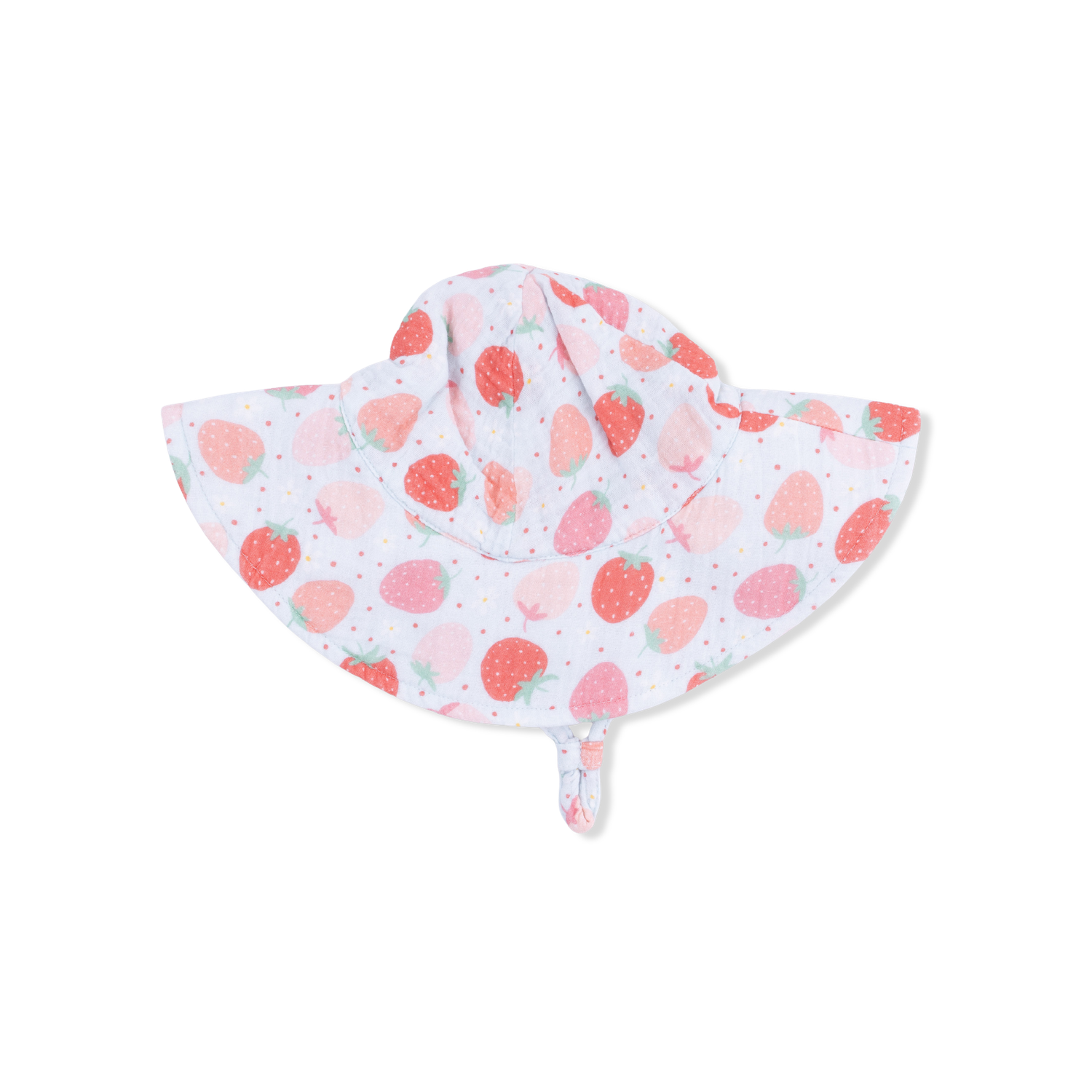 Angel Dear Strawberry Bliss - Wide Brim Sun Hat