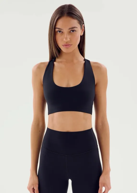 SPLITS 59 SARA AIRWEIGHT BRA BLACK