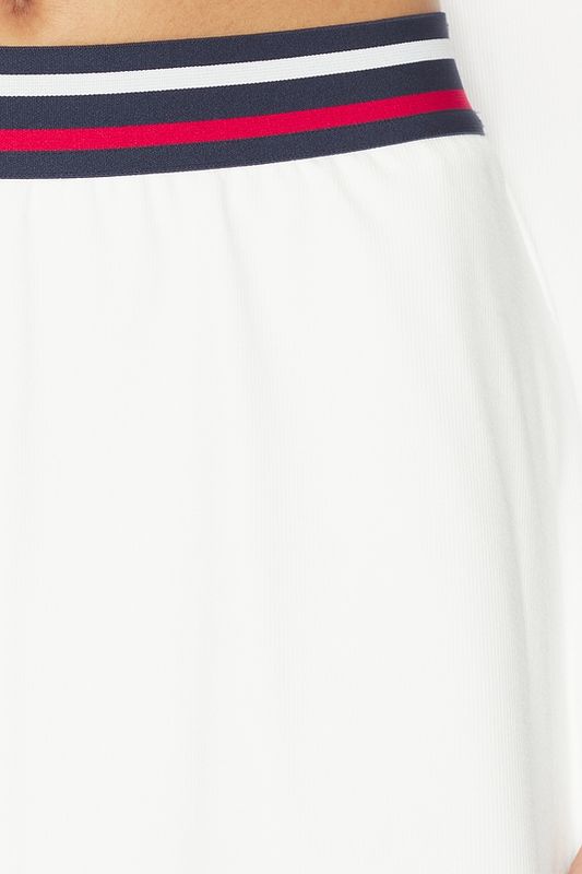 SPLITS 59 KAIA ACTIVE RIB SKORT WHITE