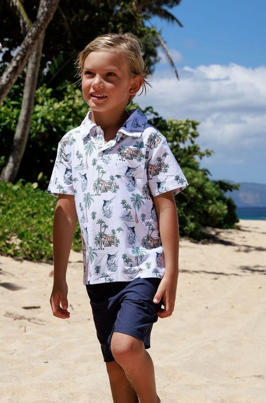 Feather 4 Arrow Lowtide Tech Short NAVY