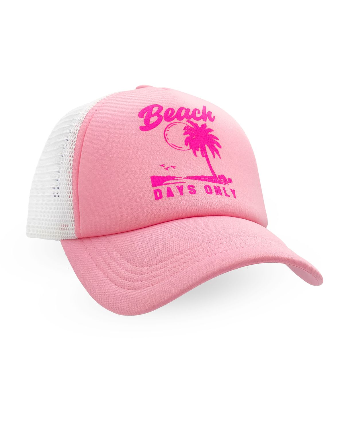 Feather 4 Arrow Trucker Hat PINK MIST