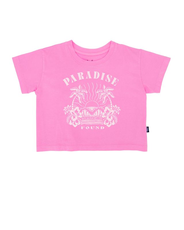 Feather 4 Arrow Boxy Tee PINK SUNSET