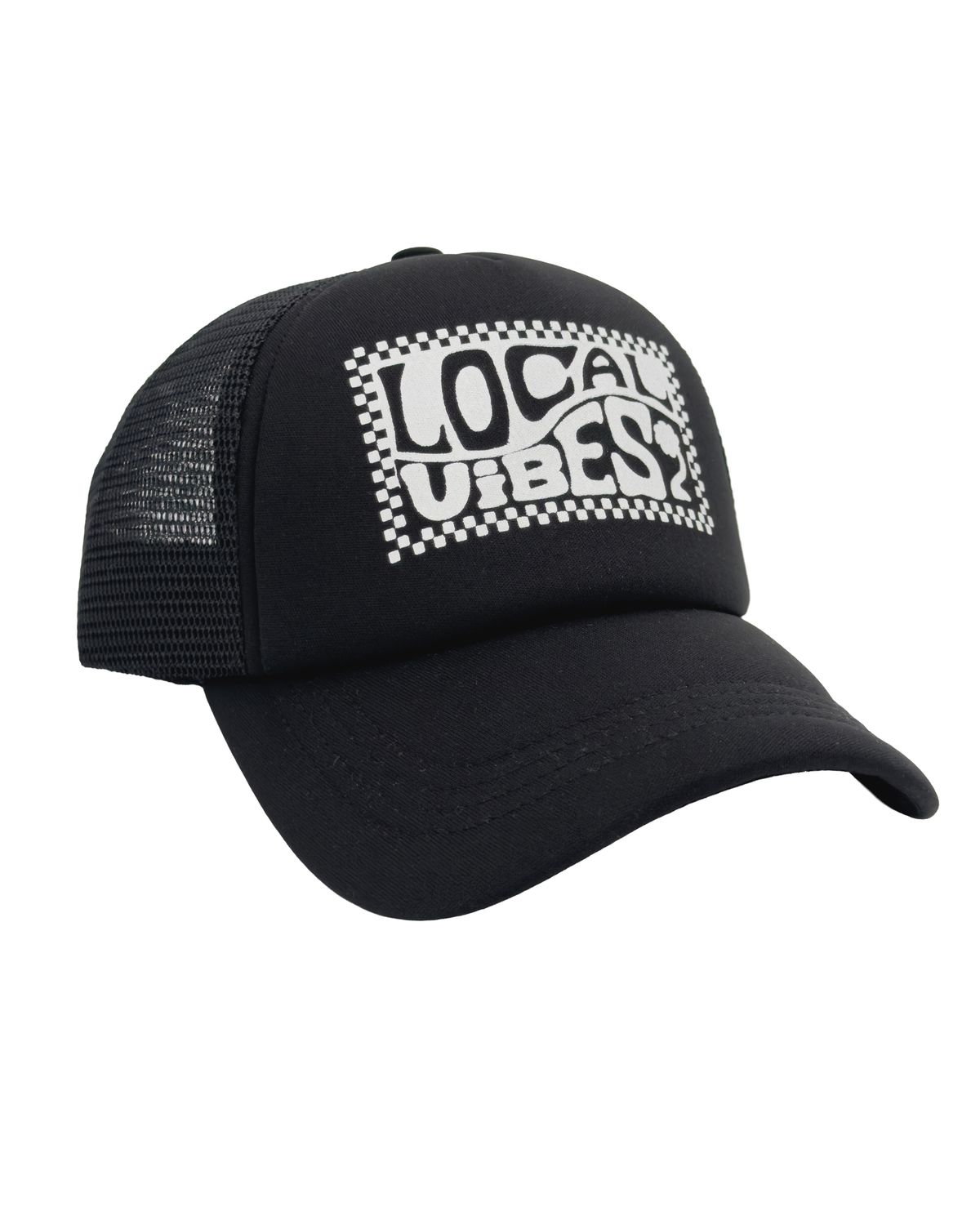 Feather 4 Arrow Trucker Hat BLACK