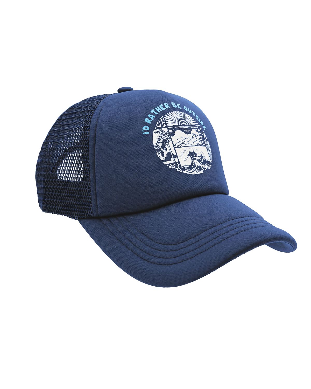 Feather 4 Arrow Trucker Hat NAVY