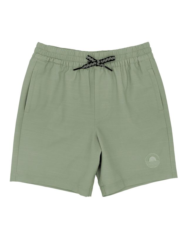 Feather 4 Arrow Buckle Up Hybrid Short MINERAL GREEN