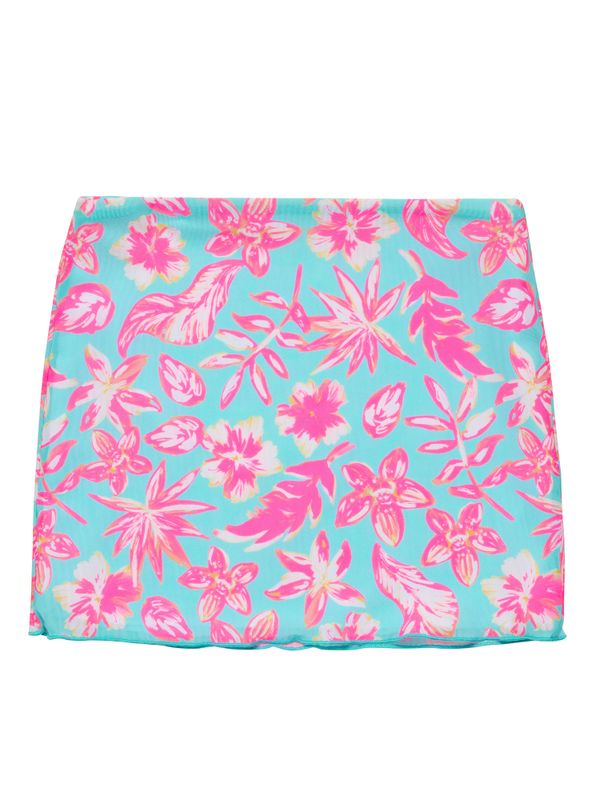SNAPPER ROCK TROPICAL GLOW TEEN MINI SKIRT