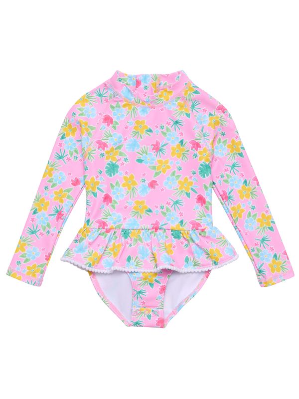 SNAPPER ROCK BUTTERCUP BLOOM SKIRT SURF SUIT