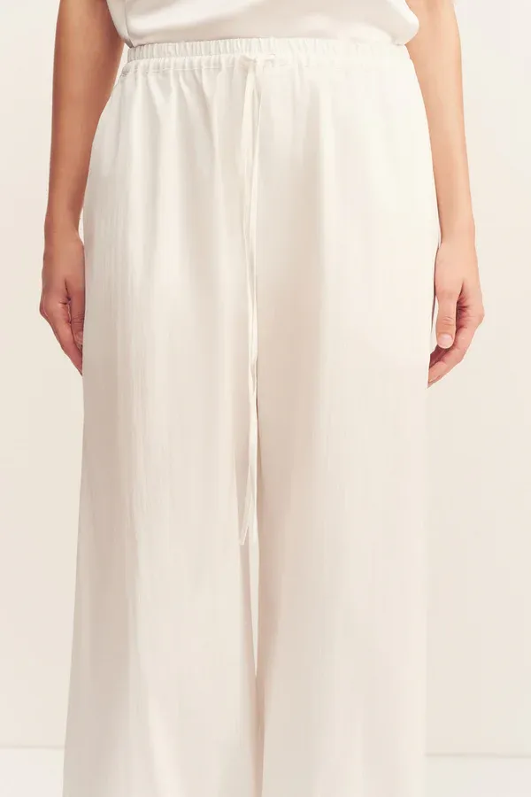 SHONA JOY CAMPBELL HAREM PANT IVORY