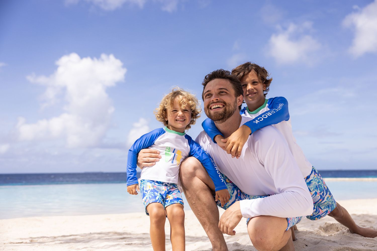 SNAPPER ROCK BREAKWATER BEACH LS RASH TOP MULTI