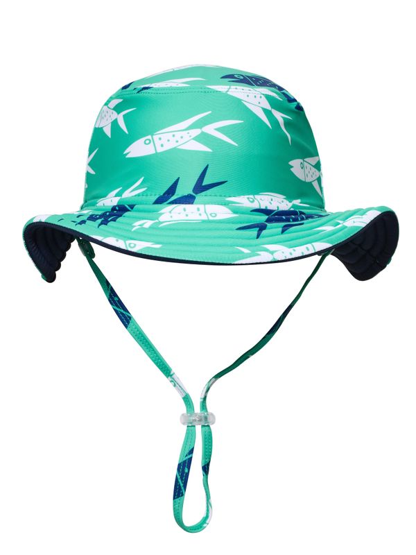 SNAPPER ROCK OFF THE HOOK REVERSIBLE BUCKET HAT BLUE