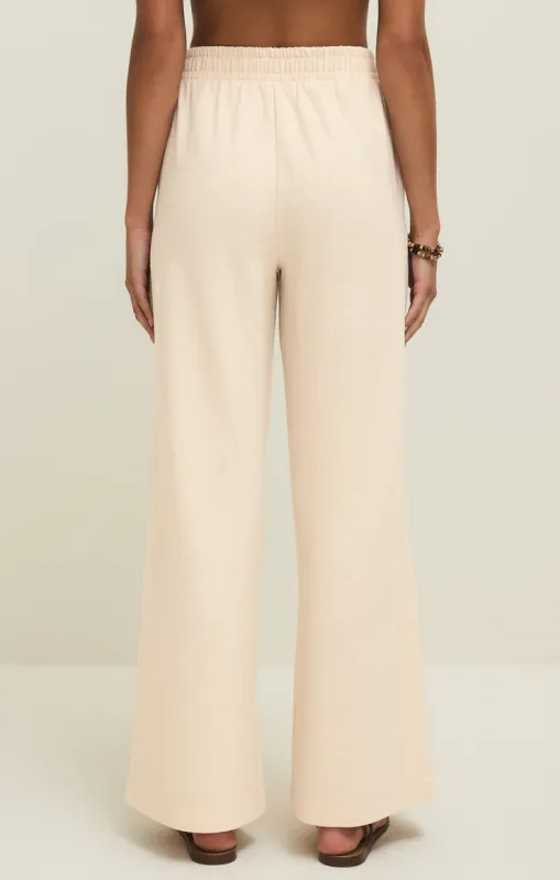 Z SUPPLY  ANDRE WIDE LEG PANT WHISPER WHITE
