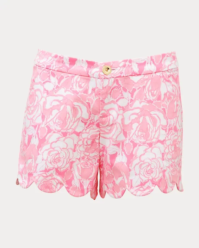 Lilly Pulitzer Buttercup Stretch Short Confetti Pink Lil Rosanna