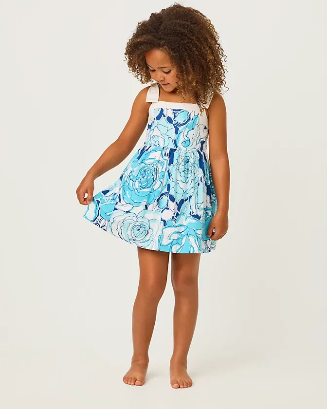 Lilly Pulitzer Mini Cheri Dress Capri Blue Rosanna