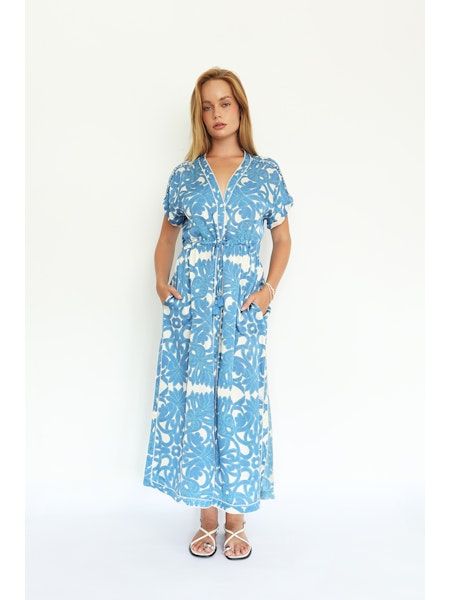 POUPETTE ST BARTH LONG TUNIC MYA VS BLUE MANTRA