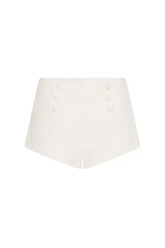 Amanda Uprichard Courtney Shorts Ivory