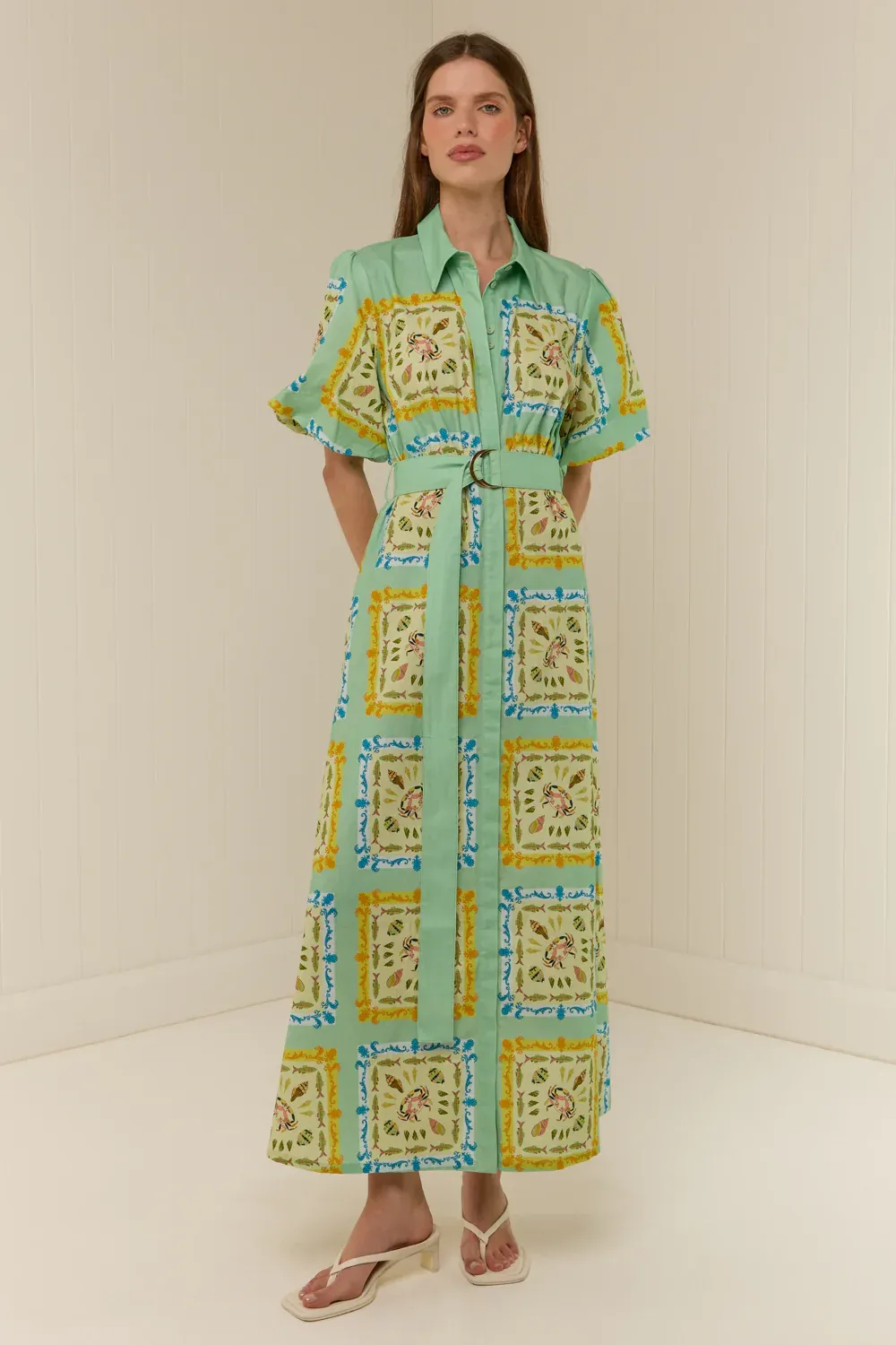 PALM NOOSA PADDI DRESS SAYA SHELLS