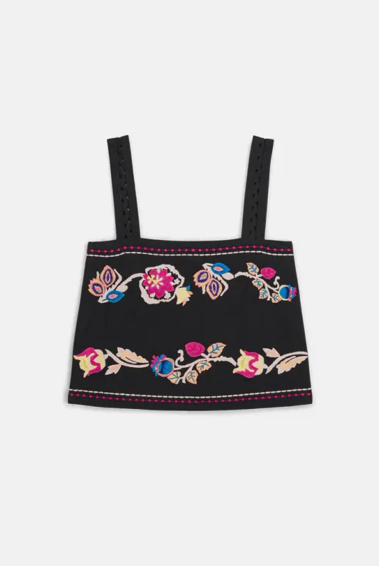 LOUISE MISHA TOP PHAEDRA BLACK