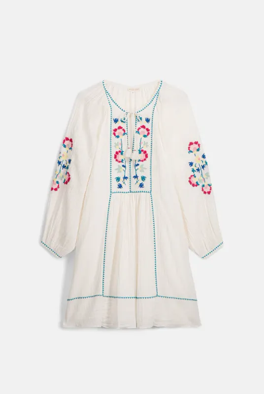 LOUISE MISHA DRESS JANICIANNE OFF WHITE