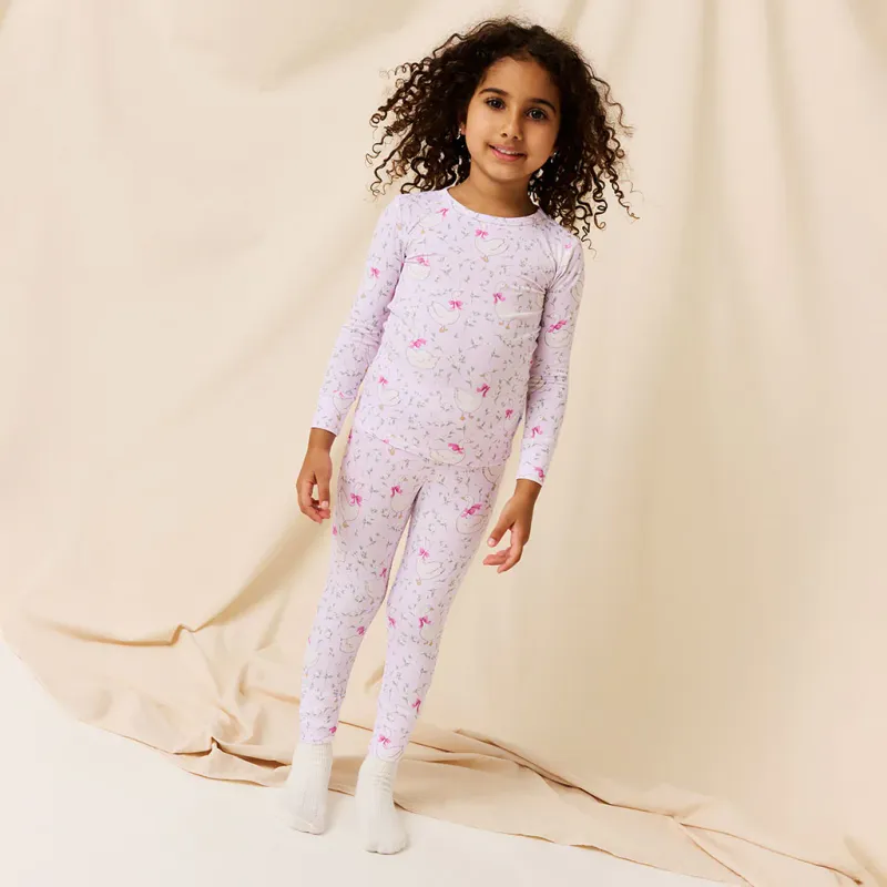 Posh Peanut Goose Blossoms - Classic Pajama Set
