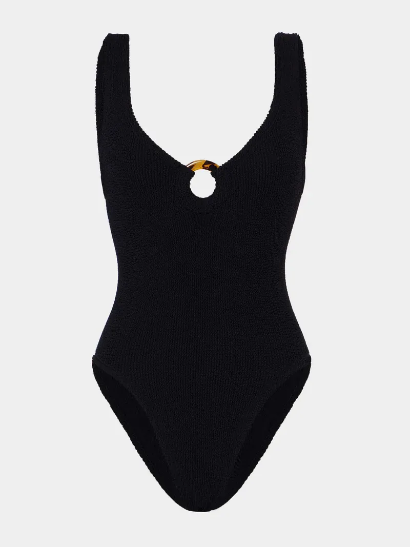 HUNZA G CELINE SWIM  BLACK