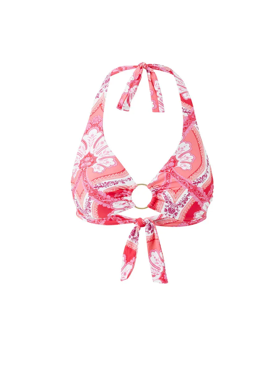 MELISSA ODABASH BRUSSELS TOP SS ORNATE