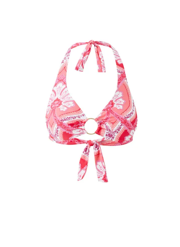 MELISSA ODABASH BRUSSELS TOP SS ORNATE