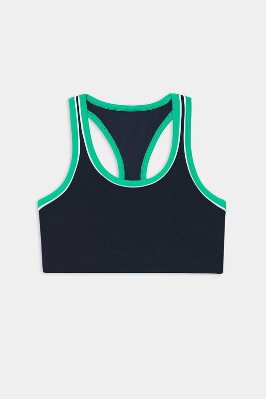 SPLITS 59ROBBIE AIRWEIGHT BRA INDIGO/SPEARMINT