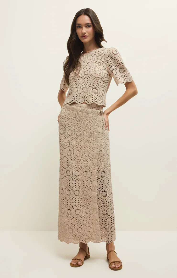 Z SUPPLY RAQUEL LACE SKIRT