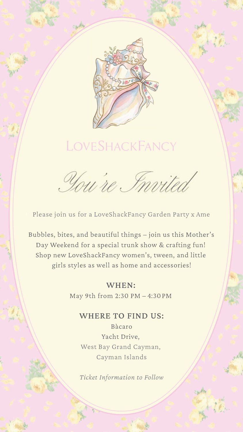 LSF x Ame Garden Party Child 14 and under