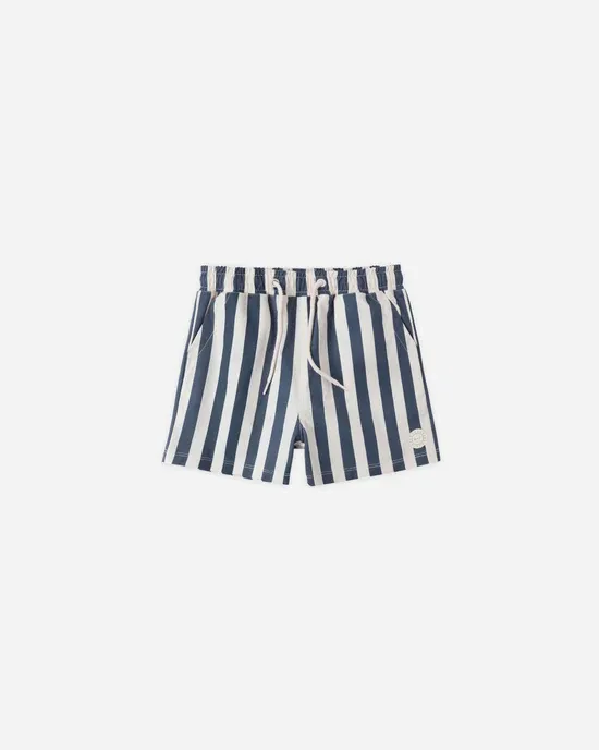RYLEE &amp; CRU BOARDSHORT NAVY STRIPE