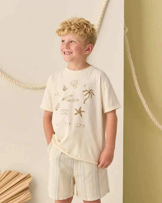 RYLEE &amp; CRU PERRY SHORT SEA STRIPE