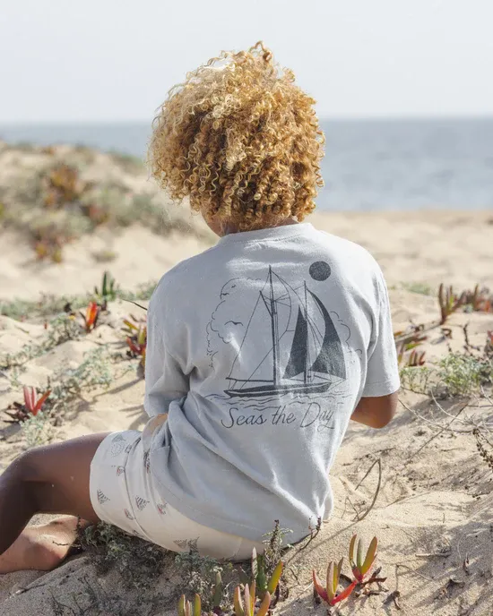 RYLEE &amp; CRU RELAXED TEE SEAS THE DAY