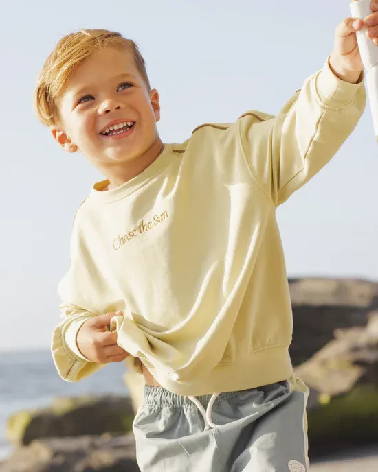 RYLEE &amp; CRU RELAXED SWEATSHIRT CHASE THE SUN