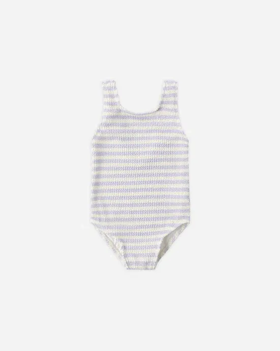 RYLEE &amp; CRU MOXIE ONE-PIECE PERIWINKLE STRIPE