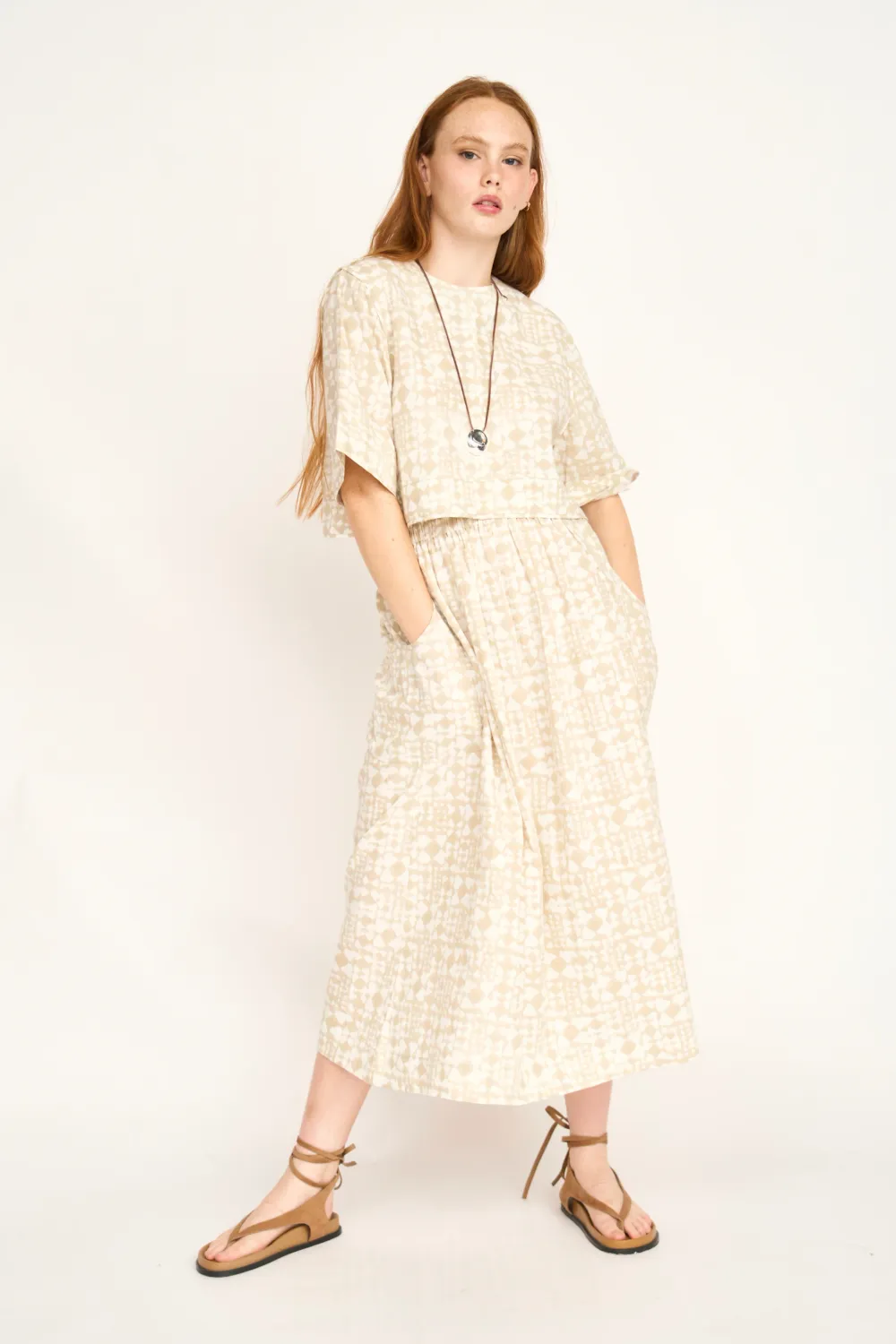 Mirth Verona Skirt in Sandcastle