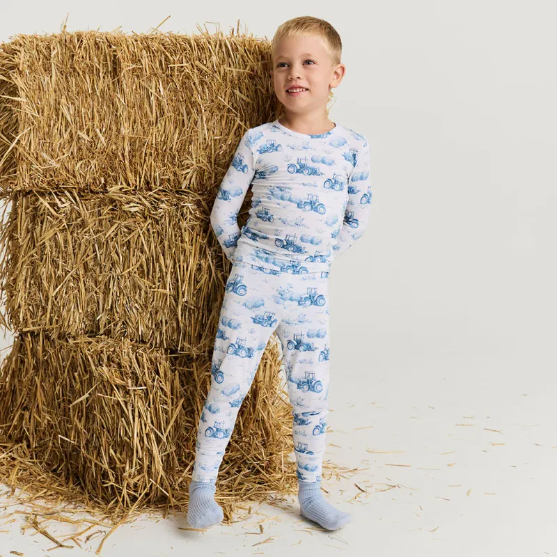 Posh Peanut Hudson - Classic Pajama Set