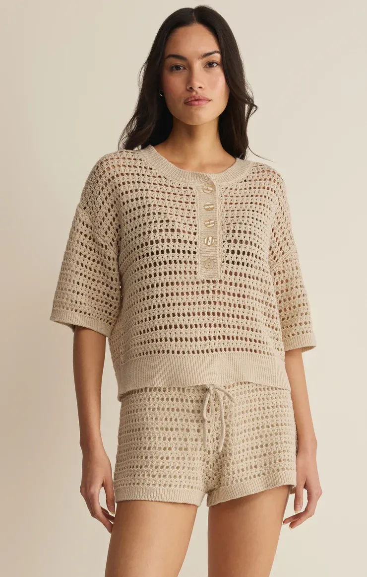 Z Supply Kylo Sweater Island Coconut