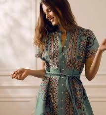 CLEOBELLA MARNI MINI DRESS BLEURA PRINT