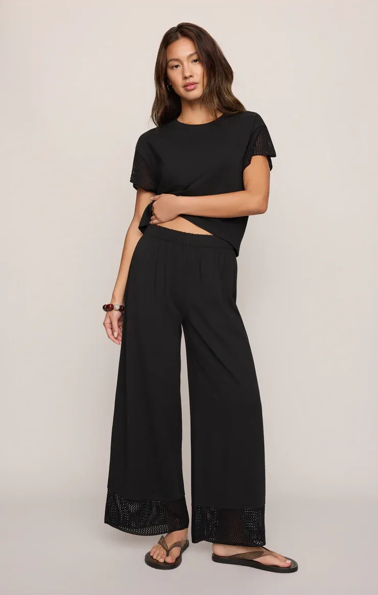 Z Supply Banyan Pant Black