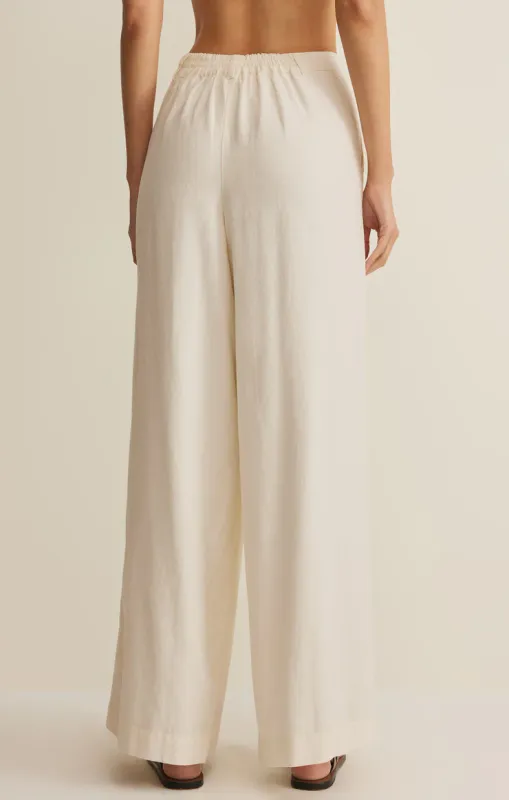 Z Supply Overlook Linen Pant Cloud